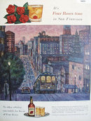 Four Roses San Francisco 1955 Ad.