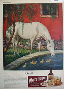 White Horse Blended Whiskey 1947 Ad