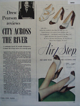 Air Step Youthful Feel Shoes 1949 Ad