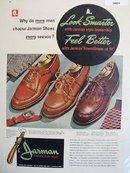 Jarman Shoes for Men 1947 Ad