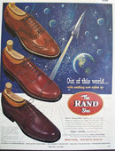 Rand Shoe Modern Styling 1953 Ad