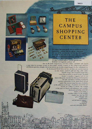 Campus Shopping Center 1949 Article