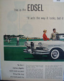Ford Motor Co. Edsel Division 1957 Ad