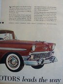 Chevrolet Bel Air Sports Sedan 1956 Ad