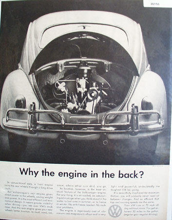 Volkswagen Rear Engine 1959 Ad