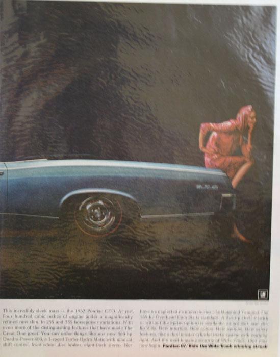 Plymouth Belvedere 1966 Ad.