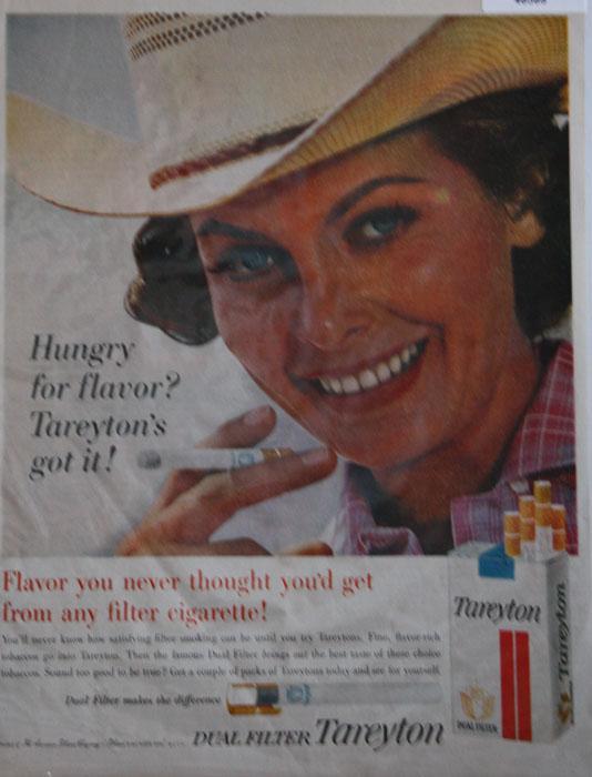 Tareyton Dual filter Cigarette 1962 Ad