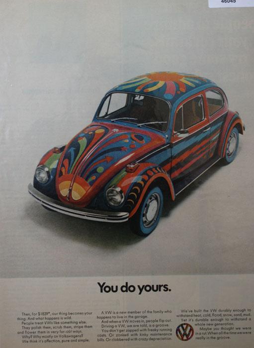 Volkswagen Bug 1970 Ad