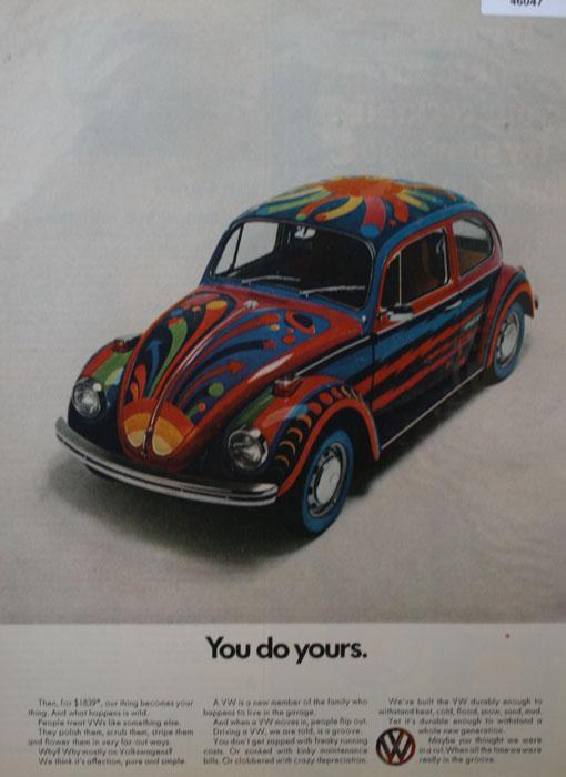 Volkswagen Bug 1970 Ad
