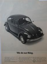 Volkswagen Bug 1970 Ad.