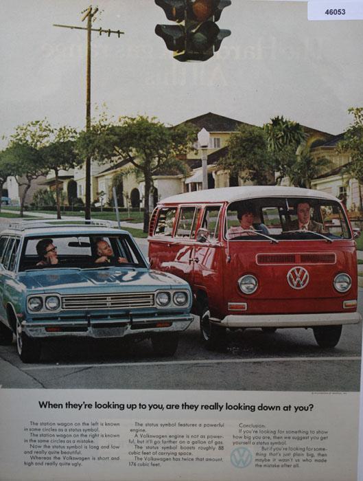 Volkswagen Station Wagon 1970 Ad