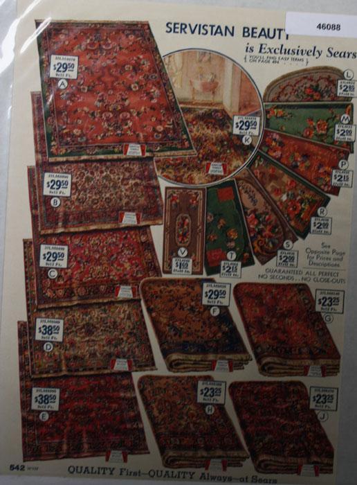 Sears Wall Papers 1933 Ad