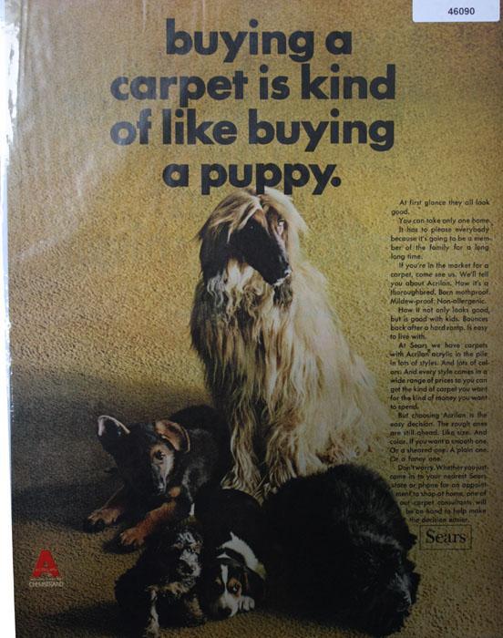Celanese Fortrel Carpet 1966 Ad