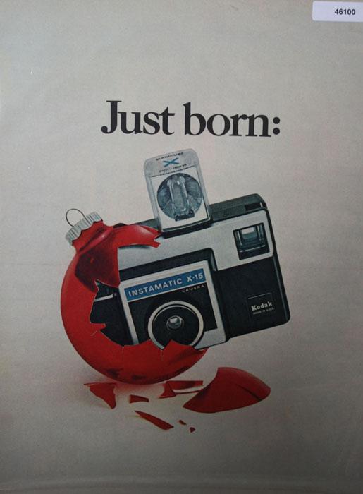 Kodak Instamatic X 15 Camera 1970 Ad