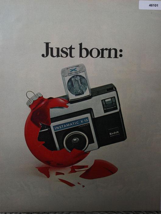 Kodak Instamatic X 15 Camera 1970 Ad