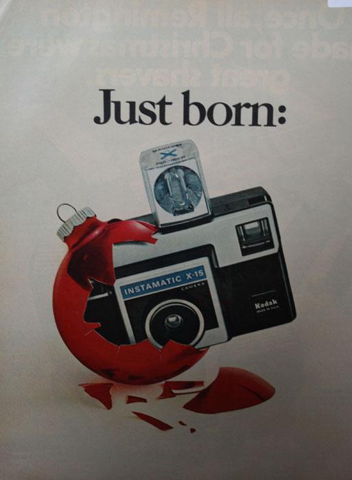 Kodak Instamatic X 15 Camera 1970 Ad