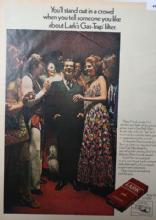 Lark Gas Trap Filter Cigarettes 1970 Ad.