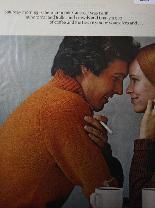 L And M Cigarette 1970 Ad