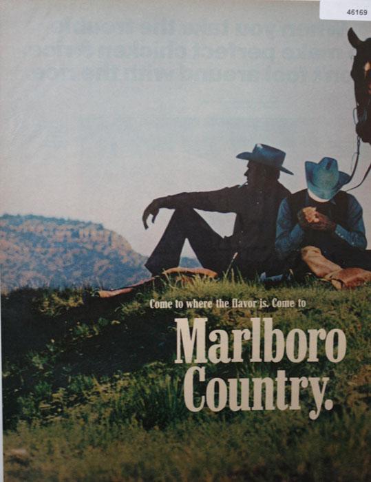 Marlboro Reds or Longhorn 100s 1970 Ad