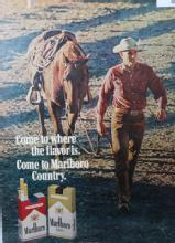 Marlboro Red or Longhorn 100s Cigarettes 1970 Ad