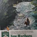Marlboro Menthol Green 1966 Cigarette Ad.