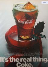 Coca Cola Real Thing 1970 Ad.