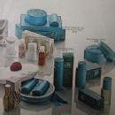 Shulton Desert Flower And Vive Le Bain 1970 Ad