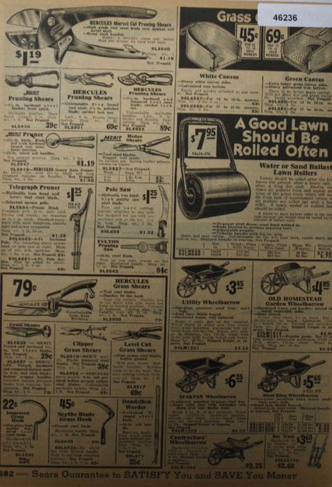 Sears Farm Related 1933 Ad.