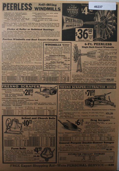 Sears Farm Related 1933 Ad