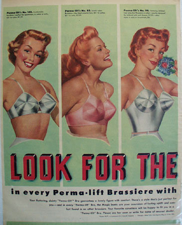 A Stein Co Perma Lift Bra Look Ad 1951