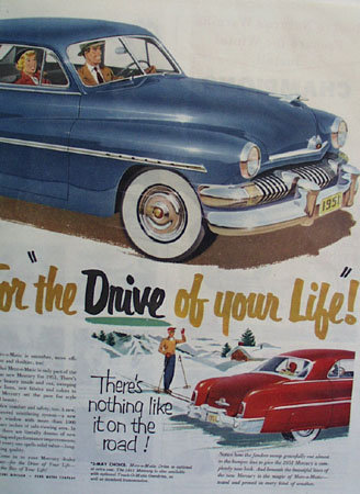 Mercury Merc-O-Matic Drive 1950 Ad