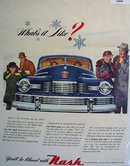 Nash Motor Division Winter Weather 1947 Ad