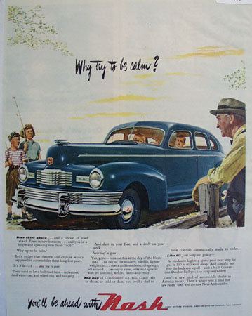 Nash Kelvinator Motor Division 1947 Ad