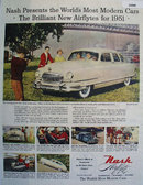 Nash Airflyte Series Ambassador 1950 Ad