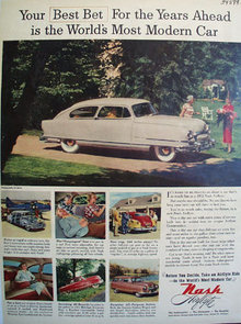 Nash Kelvinator Corp. Motors Division 1951 Ad