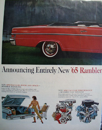 American Motors 65 Rambler 1964 Ad