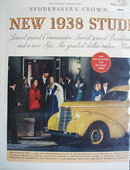 Studebaker Crown Achievement 1937 Ad