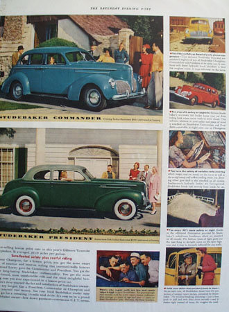 Studebaker New Champion 1939 Ad