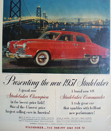 Studebaker Commander State 1950 Ad