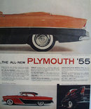 Plymouth Belvedere Convertible 1955 Ad