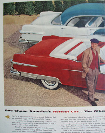 Pontiac Hottest And Most Dependable Car 1956 Ad