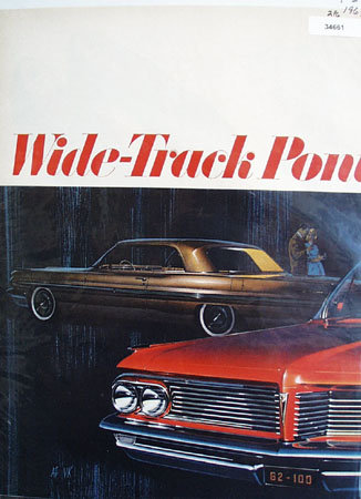 Pontiac Catalina Number One Road Car 1961 Ad