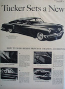 Tucker Corporation Symbol of Safety 1948 Ad