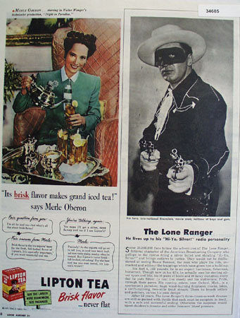 Brace Beemer The Lone Ranger 1945 Article