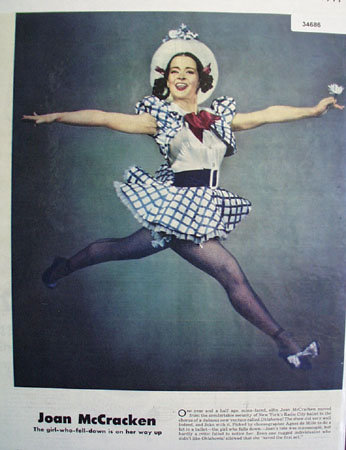 Joan McCracken Bloomer Girl 1944 Article