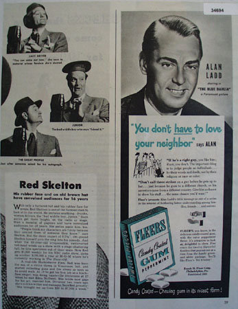 Red Skelton 1946 Article