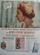 Roux Color Shampoo 1951 Ad