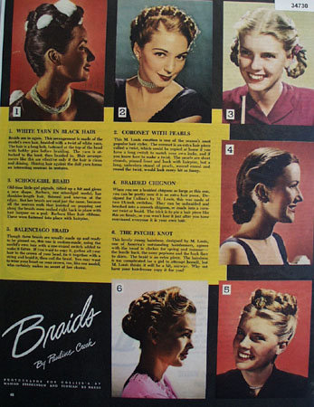Braids by Pauline Crook 1945 Article