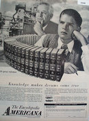 The Encyclopedia Americana 1958 Ad