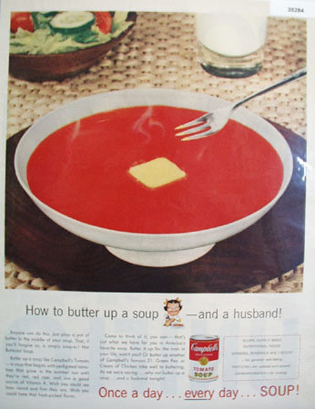 Campbells Tomato Soup 1956 Ad
